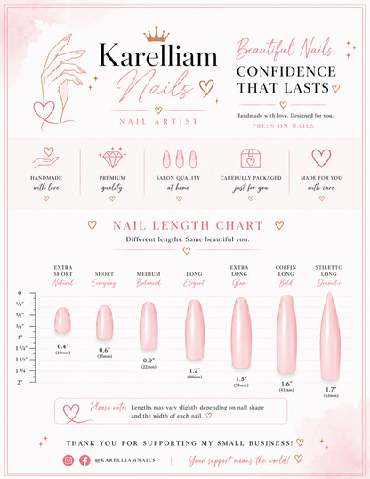 Sweet Treat Drip Press-On Nails | 3D Cookie & Milk Design | Medium Size | One of a Kind – Karelliam Nails